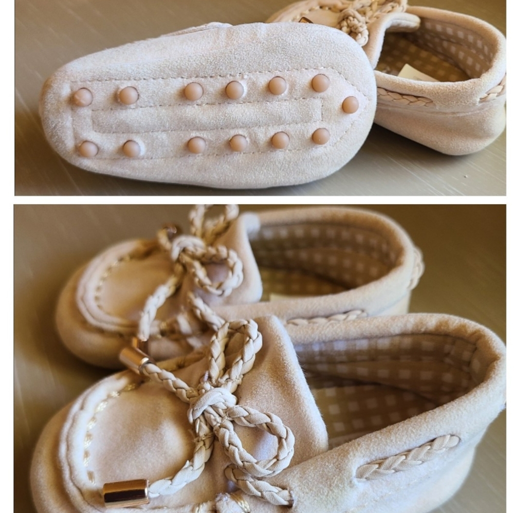Mayoral baby shoes, cream